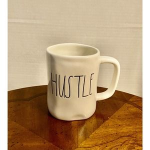 NWT Rae Dunn HUSTLE Mug